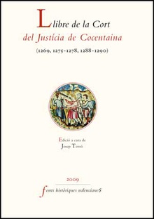 Llibre de la Cort del Justícia de Cocentaina (1269-1290)