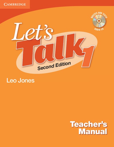 Let's Talk Level 1 Teacher's Manual with Audio CD 2nd Edition