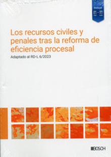 Los recursos civiles y penales tras la reforma de eficiencia procesal