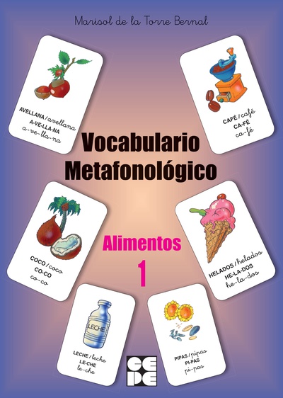 Vocabulario Metafonológico - Alimentos 1