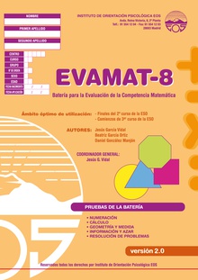 EVAMAT-8 Batería para la Evaluación de la Competencia Matemática