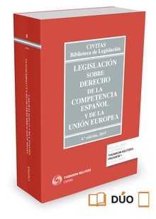 Legislación sobre Derecho de la Competencia español y de la Unión Europea (Papel + e-book)