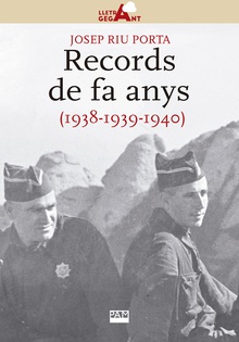 Records de fa anys (1938-1939-1940)