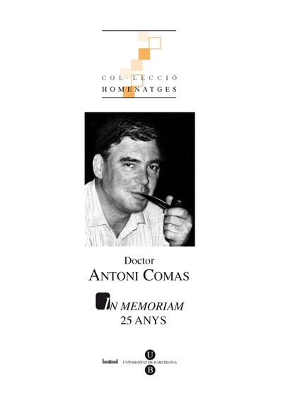 Doctor Antoni Comas. In Memoriam 25 anys (Llibre +CD)