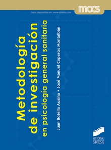 Metodología de investigación en psicología general sanitaria