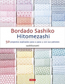 Bordado sashiko hitomezashi