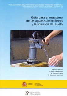 Guía para el muestreo de las aguas subterráneas y la solución del suelo