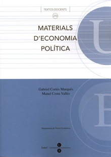 Materials d'economia política