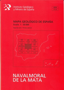 Mapa geológico de España. E 1:50.000. Hoja 624, Navalmoral de la Mata