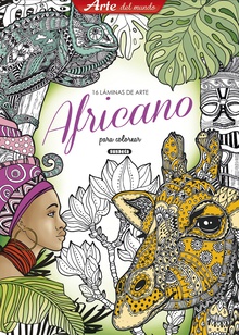 Láminas de arte africano para colorear