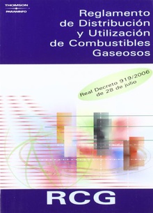 RCG. Reglamento de distribución y utilización de combustibles gaseosos