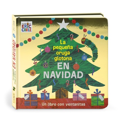 La pequeña oruga glotona en Navidad