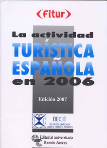 La actividad turística española en 2006