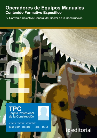 TPC - Operadores de equipos manuales. Contenido formativo específico
