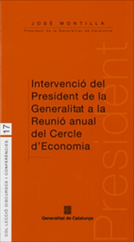 Intervenció del President de la Generalitat a la Reunió anual del Cercle d'Economia