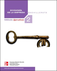 Libro digital pasapáginas Economía de la empresa 2.º Bachillerato Método @pruebas
