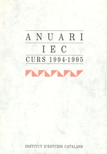 Anuari IEC : curs 1994-1995