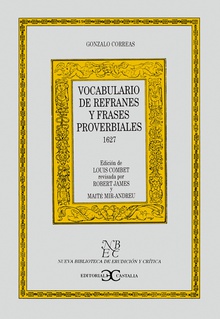 Vocabulario de refranes y frases proverbiales (1627)                            .