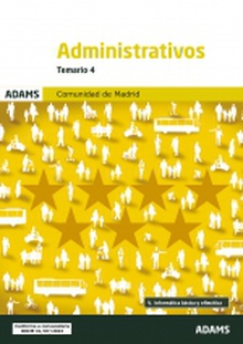 Temario 4 Administrativos de la Comunidad de Madrid