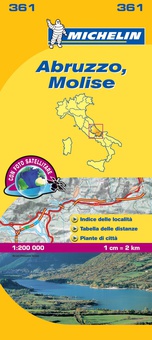 Mapa Local Abruzzo, Molise