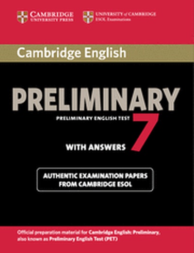 Cambridge English Preliminary 7 Student's Book with Answers