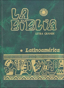 La Biblia Latinoamérica (Letra Grande cartoné color)