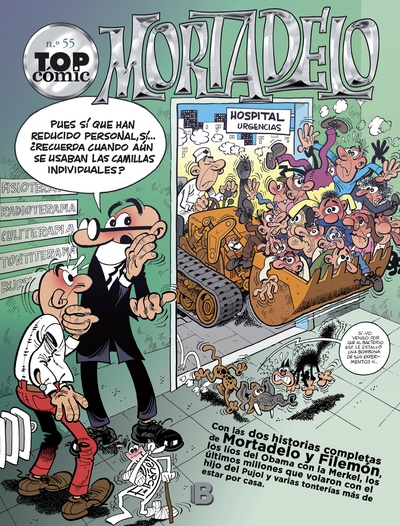 Los monstruos | El circo (Top Cómic Mortadelo 55)