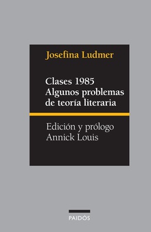 Clases 1985. Algunos problemas de teoría literaria