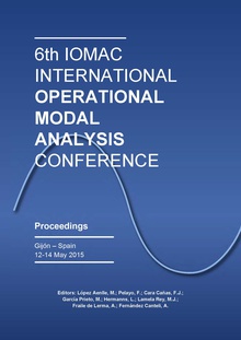 6 Th IOMAC International Operational Modal Analysis Conference (Gijón 12-14 mayo 2015)