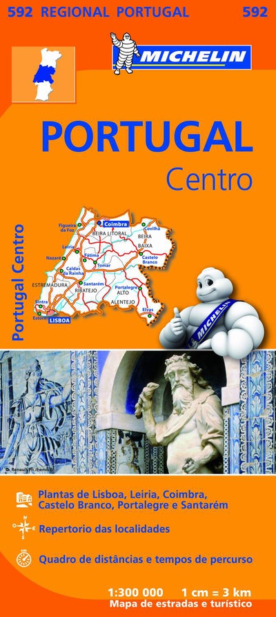 Mapa Regional Portugal Centro