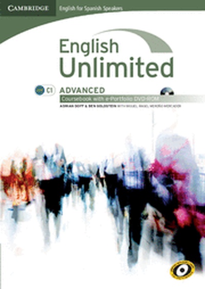 English unlimited for spanish speakers advanced coursebook with e-portfolio