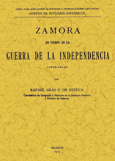Zamora en tiempo de la Guerra de Independencia