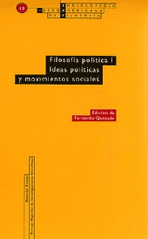 Filosofía política I. Ideas políticas y movimientos sociales
