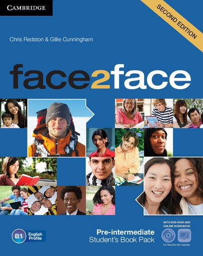 face2face Pre-intermediate Student's Book with DVD-ROM and Online Workbook Pack 2nd Edition