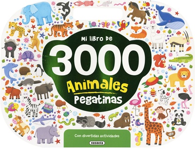 Mi libro de 3.000 pegatinas de animales