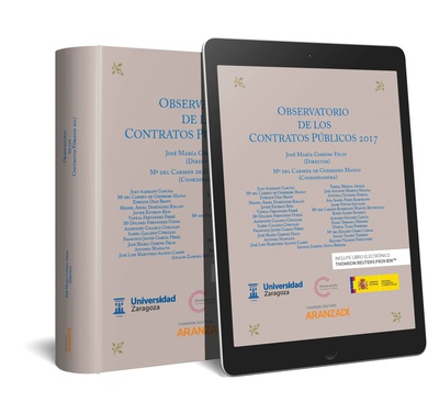 Observatorio de los contratos públicos 2017  (Papel + e-book)