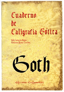 Cuaderno de caligrafía Gótica