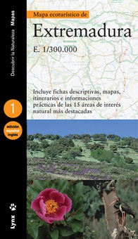 Mapa ecoturístico de Extremadura (Castellano / Inglés)
