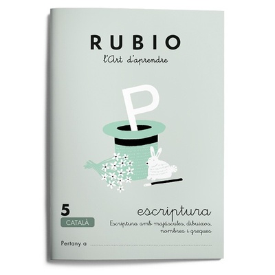 Escriptura RUBIO 5 (català)