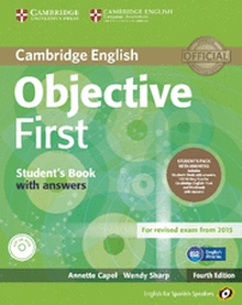 Objective First for Spanish Speakers Self-Study Pack (Student's Book with Answers, Class CDs (3))