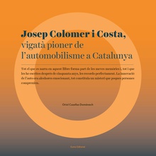 Josep Colomer i Costa, vigatà pioner de l'automobilisme a Catalunya