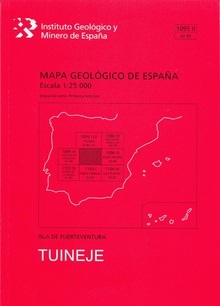 Mapa geológico de España, E 1:25.000. Hoja 1095-II, Tuineje