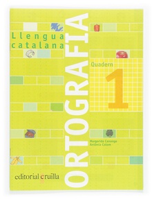 Quadern ortografia 1. Llengua catalana