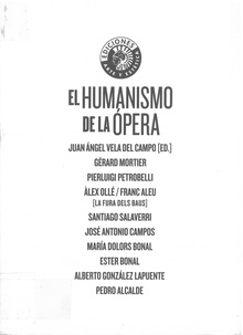 El humanismo de la ópera