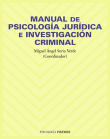 Manual de psicología jurídica e investigación criminal