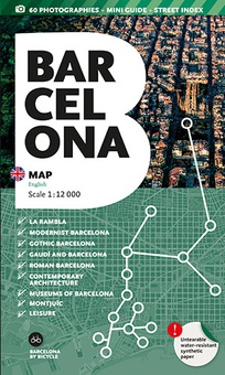 Barcelona, map