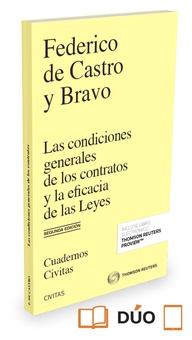 Las condiciones generales de los contratos y la eficacia de las Leyes (Papel + e-book)