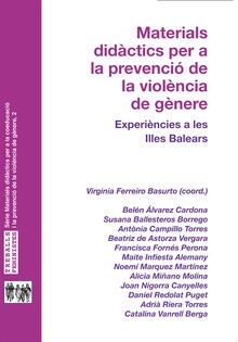 Materials didàctics per a la prevenció de la violència de gènere