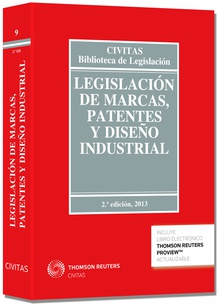 Legislación de marcas, patentes y diseño industrial (Papel + e-book)