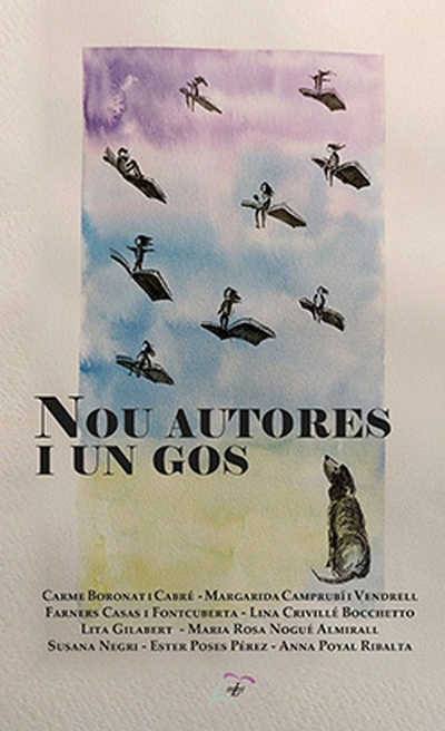 Nou autores i un gos